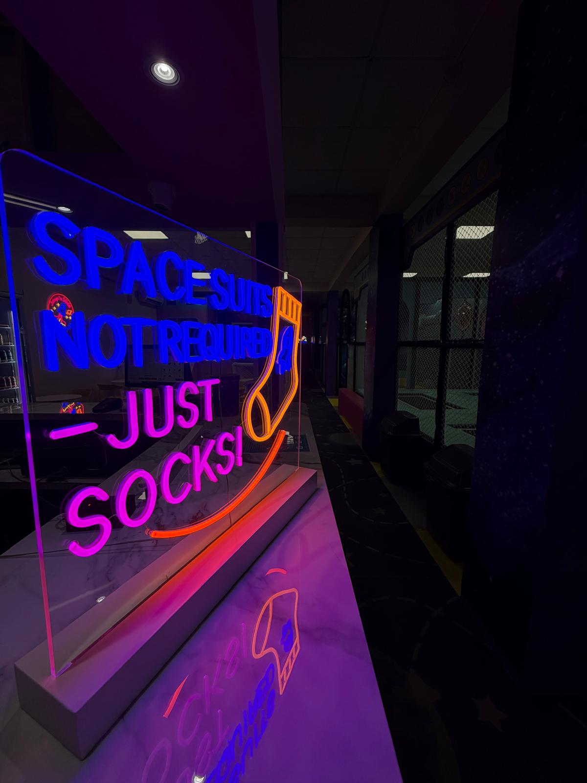 Neon sign