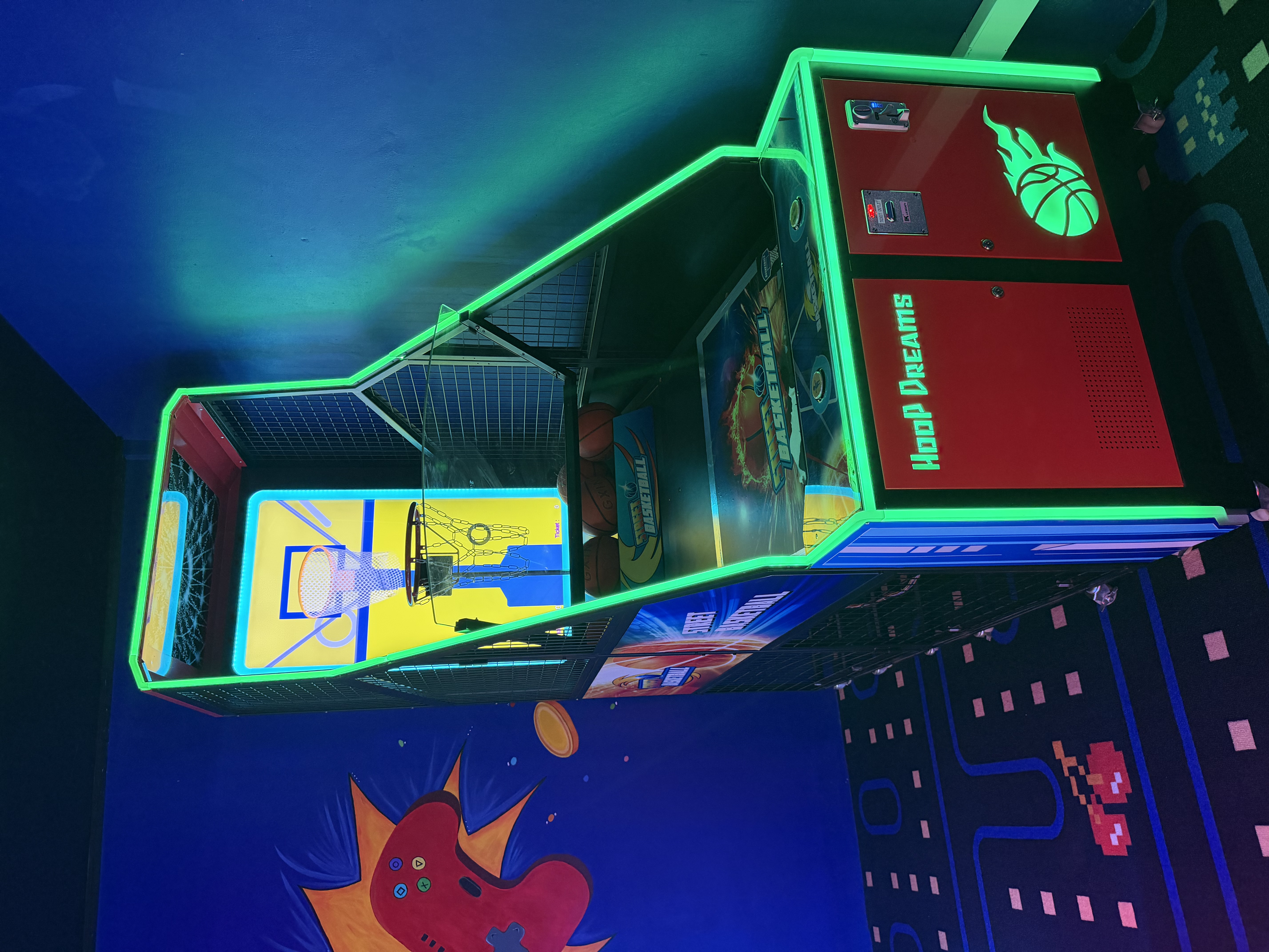 LED Basketball Machine