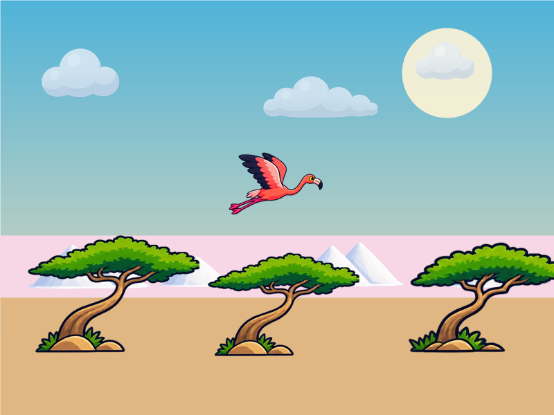 Bula Flamingo! mini game